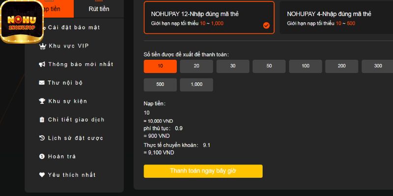 Có mất phí khi nạp tiền qua SMS