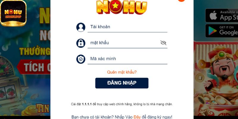 Đăng nhập nổ hũ khi bị quên mật khẩu
