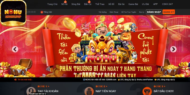 Địa chỉ để chơi game nổ hũ uy tín, an toàn nhất