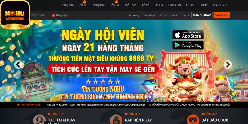 Giới thiệu Nohu - Đánh giá sản phẩm game bài chất lượng