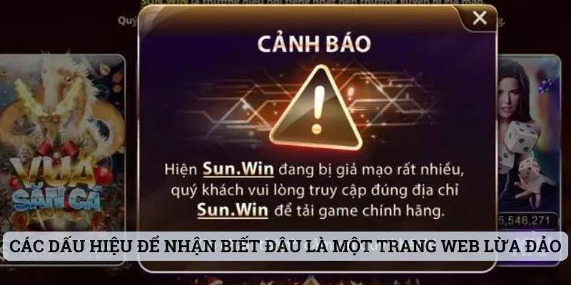 Các dấu hiệu để nhận biết đâu là một trang web lừa đảo