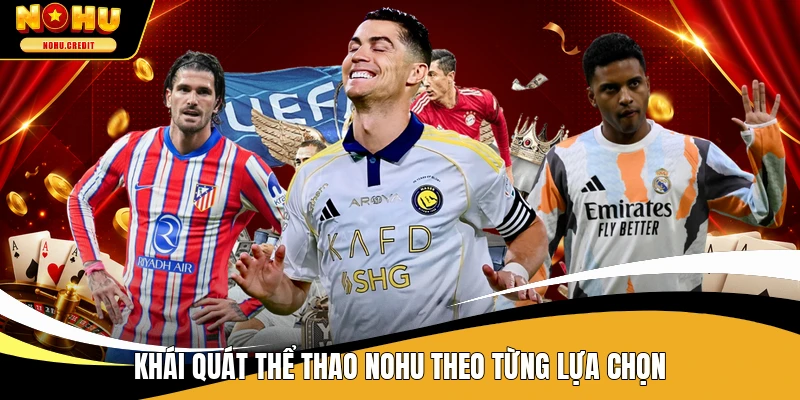 Khái quát thể thao NOHU theo từng lựa chọn